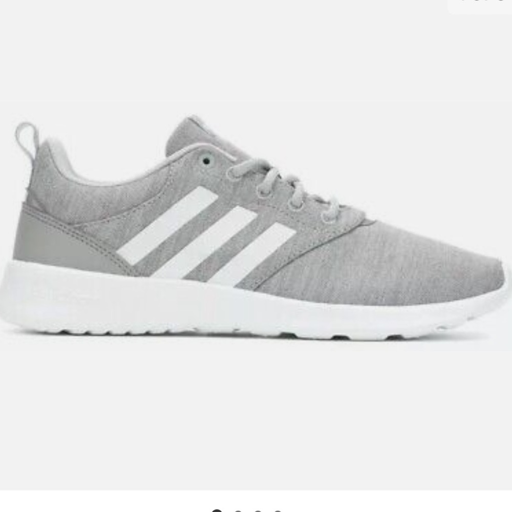 adidas QT Racer 2.0 Women’s Running Active Shoes Sneakers FV9610 Gray Size 6.5